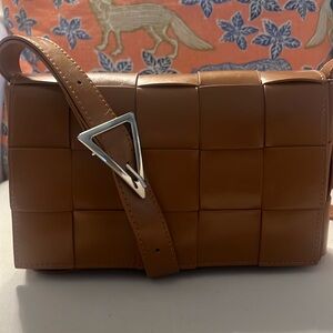 Buttery Soft Leather Quilted Cassette Bag